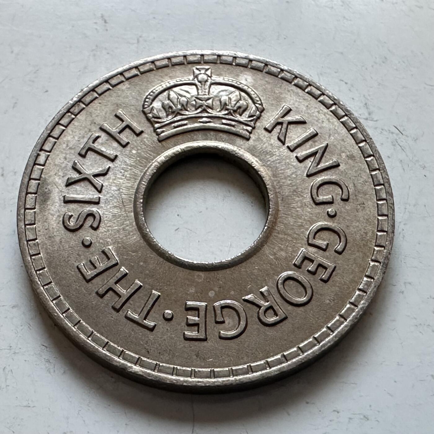 🌹外币初藏🌹🐯2025年第147场  每周二四六晚8️⃣点 接代拍 斐济1952年半便士