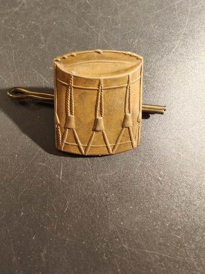 老王徽章第172期 - 英国皇家军乐团鼓手领章     一战时期