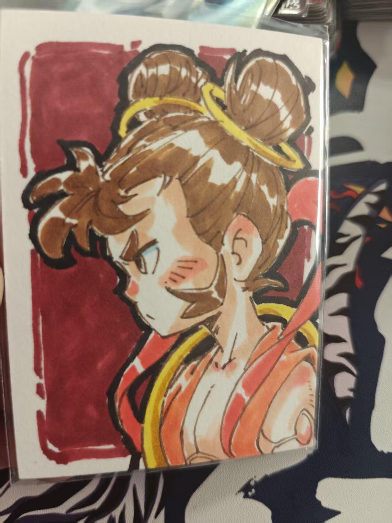 寸草不生拍卖 第十七期  李尊奇 简绘 哪吒  背后祝福 平安喜乐