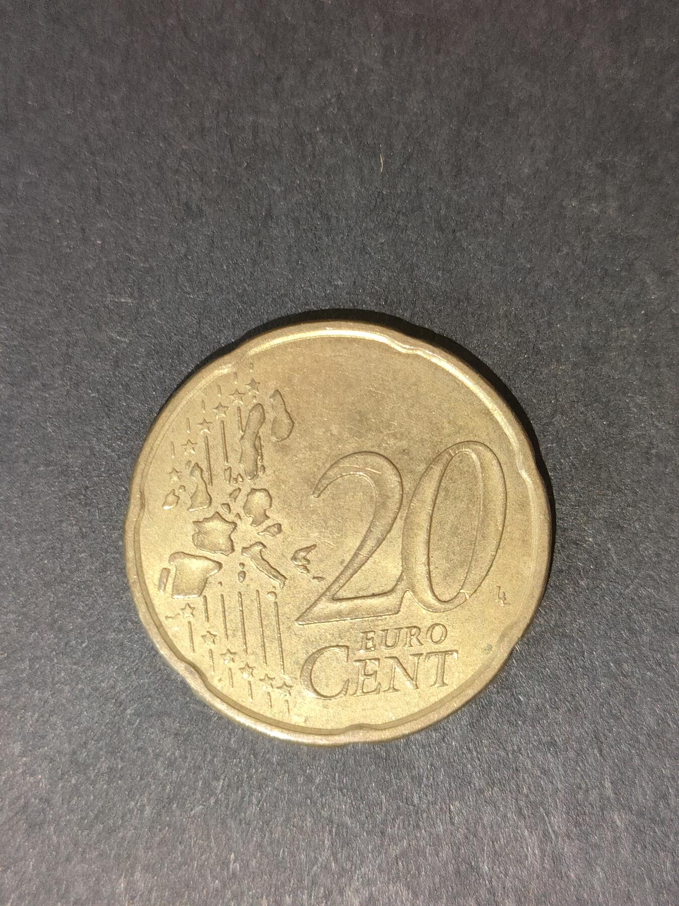 猩哥外币小铺➨【第214场】 20欧分