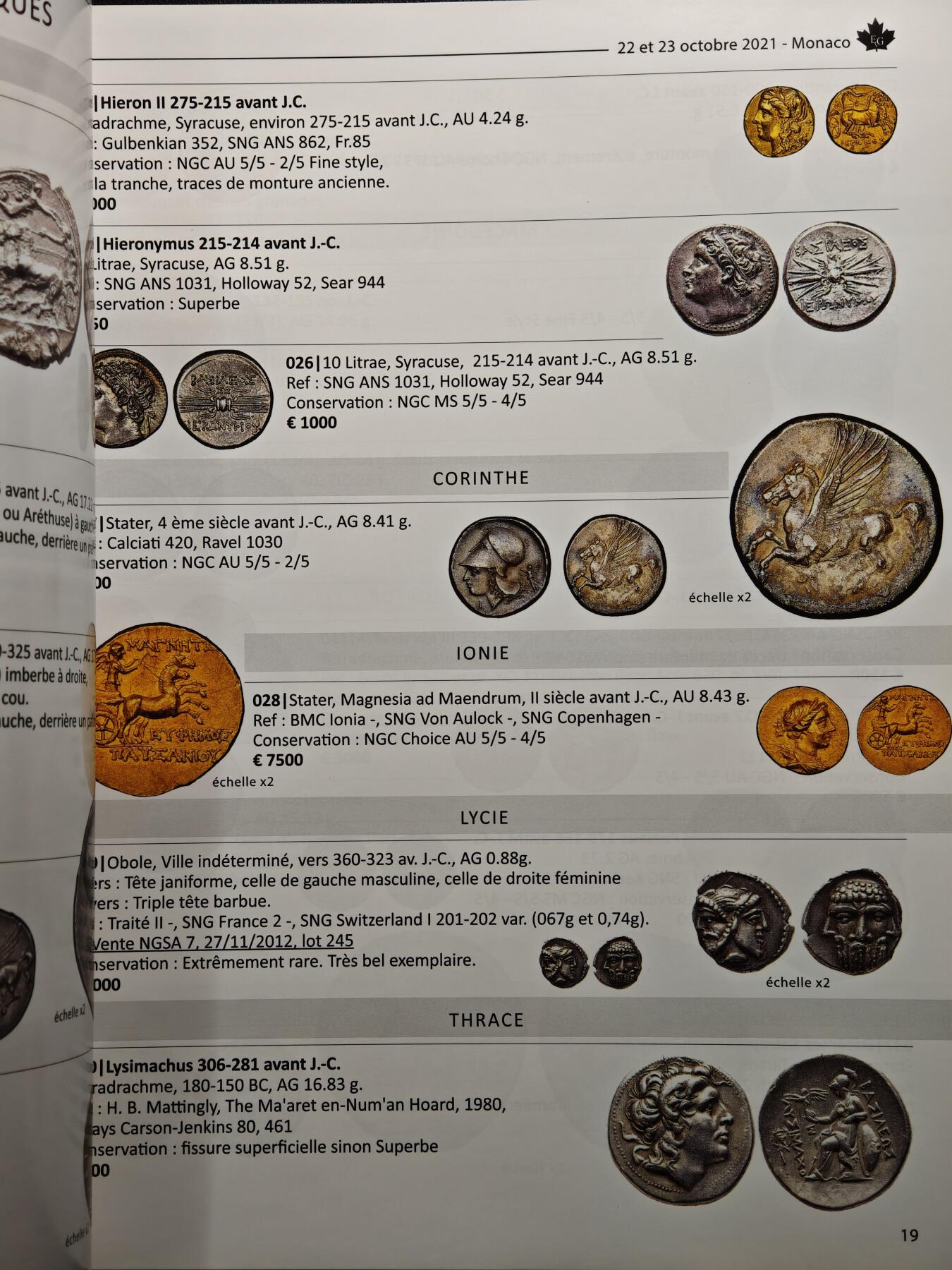 【德藏】世界币章拍卖第159期(元旦专场拍卖) 97新 2021年 MONACO钱币拍卖会图录 全彩铜板纸印刷 全书约368页