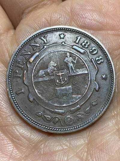 2026年第一场(总第一百七十场）外国好品散币场(免佣金) - 少见好品–南非德兰士瓦共和国1898年1便士大铜币