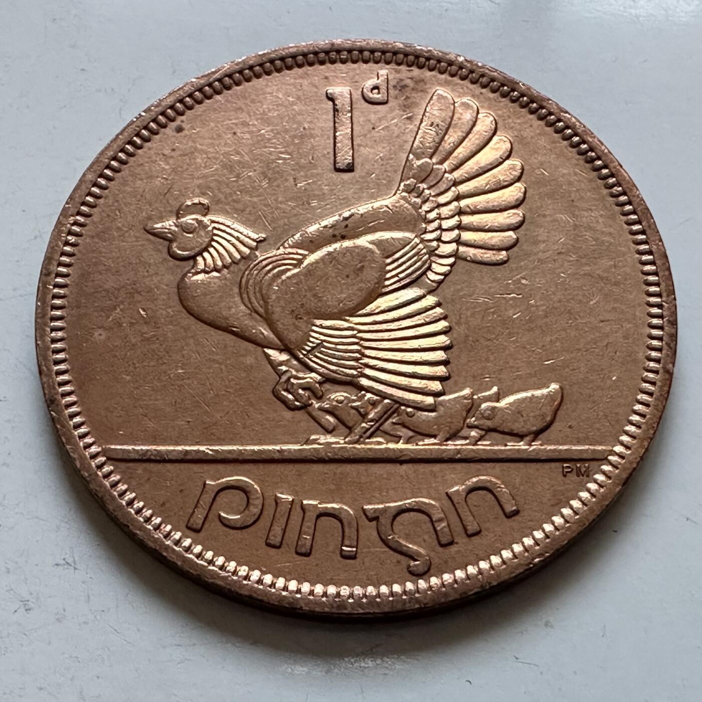 🌹外币初藏🌹🐯2025年第147场  每周二四六晚8️⃣点 接代拍 爱尔兰1964年一便士