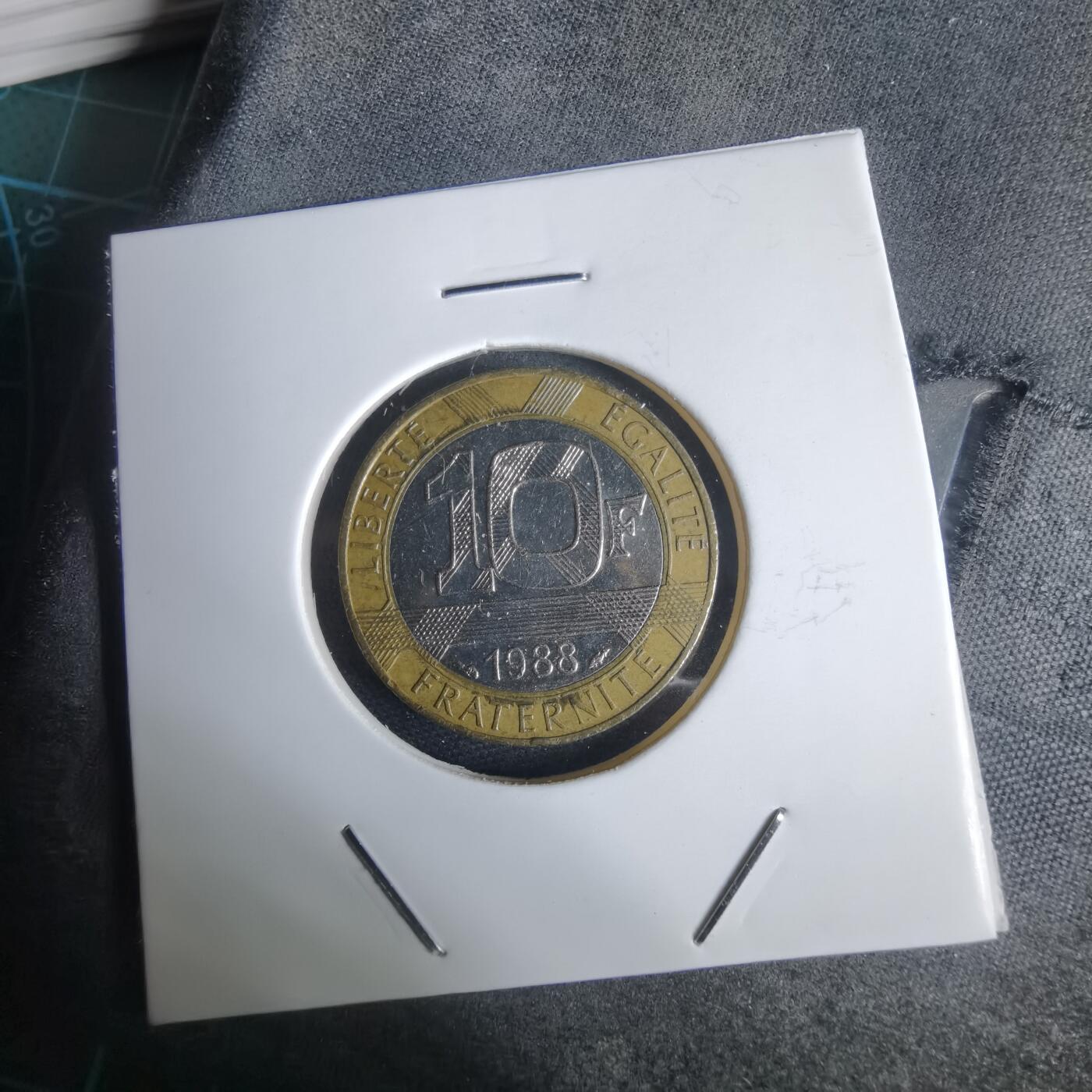 沼泽如烟--第949场 法国1988年10法郎