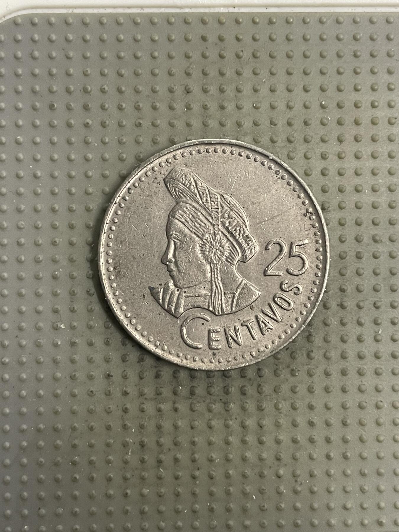 2025年第150场各国散币拍卖（总第150场） 危地马拉1985年25分