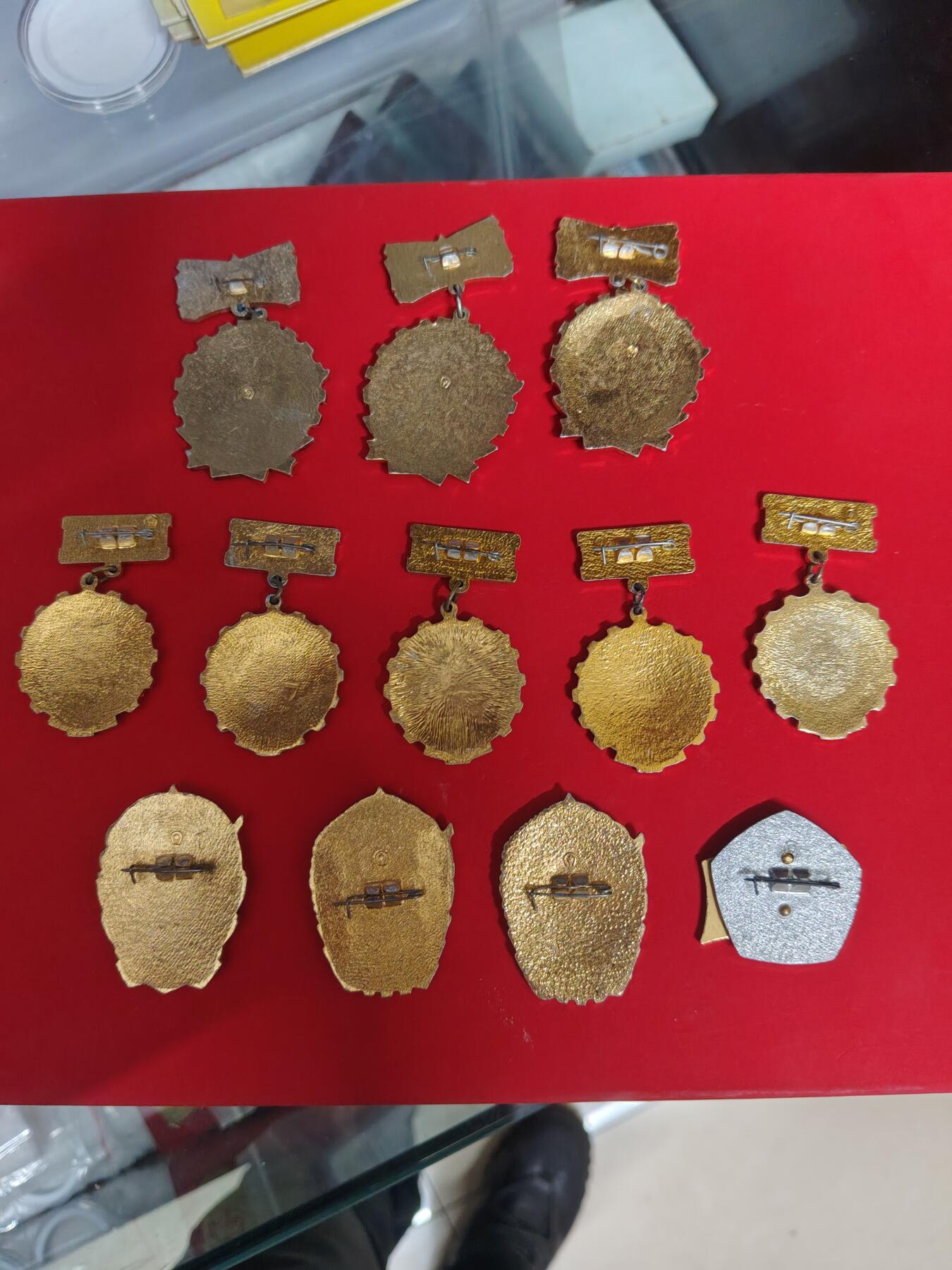 苏联蒙古勋章钱币 苏联套章一套