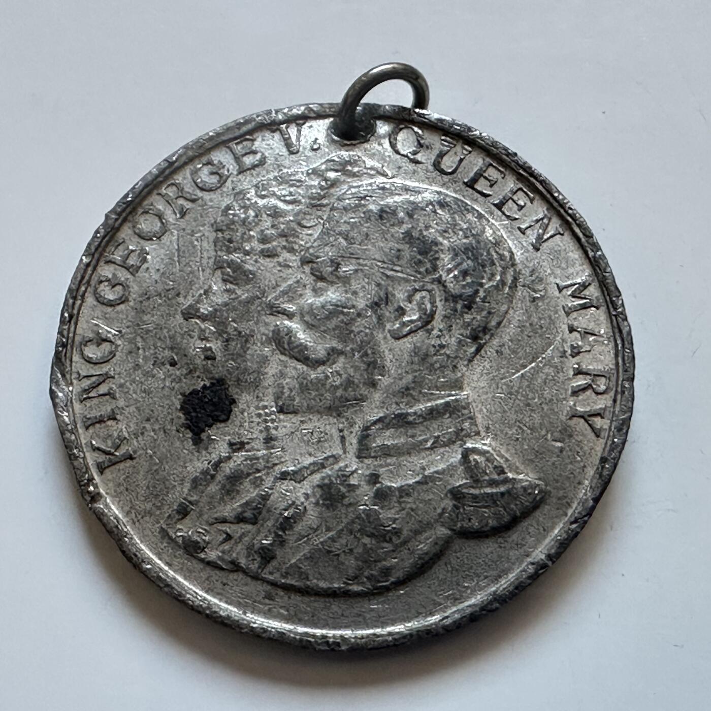 🌹外币初藏🌹🐯2025年第147场  每周二四六晚8️⃣点 接代拍 英国1935乔治五世银禧纪念章 38.8毫米