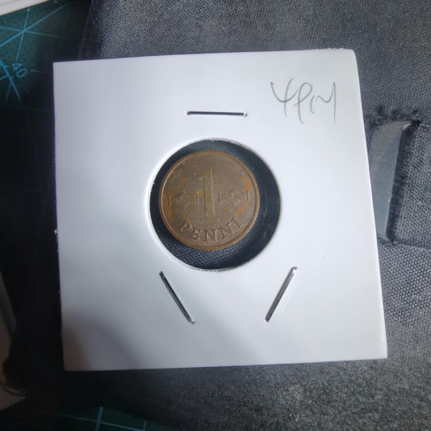 沼泽如烟--第949场 芬兰1967年1芬尼