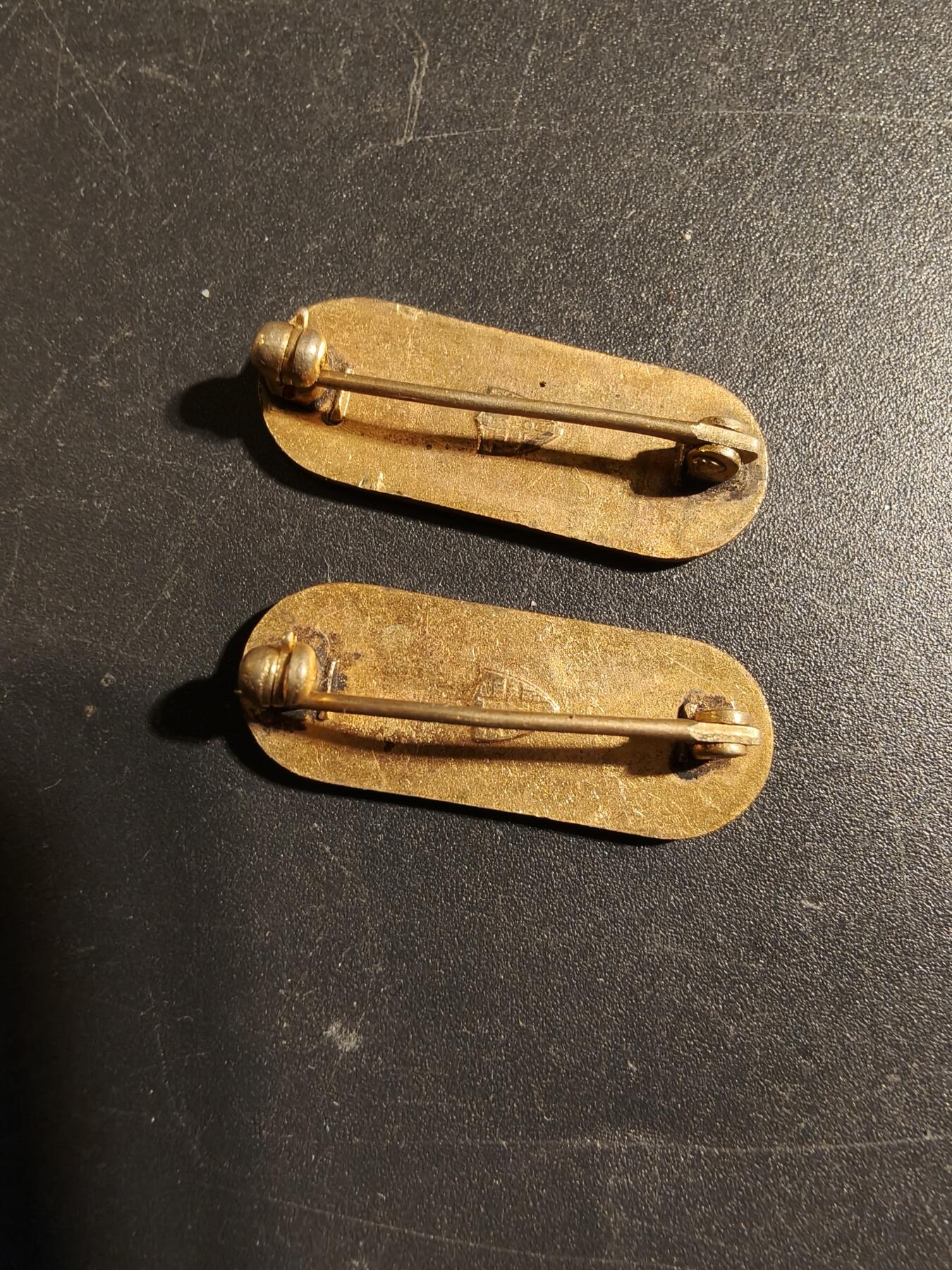 老王徽章第172期 美国陆军准尉军衔领章    二战时期