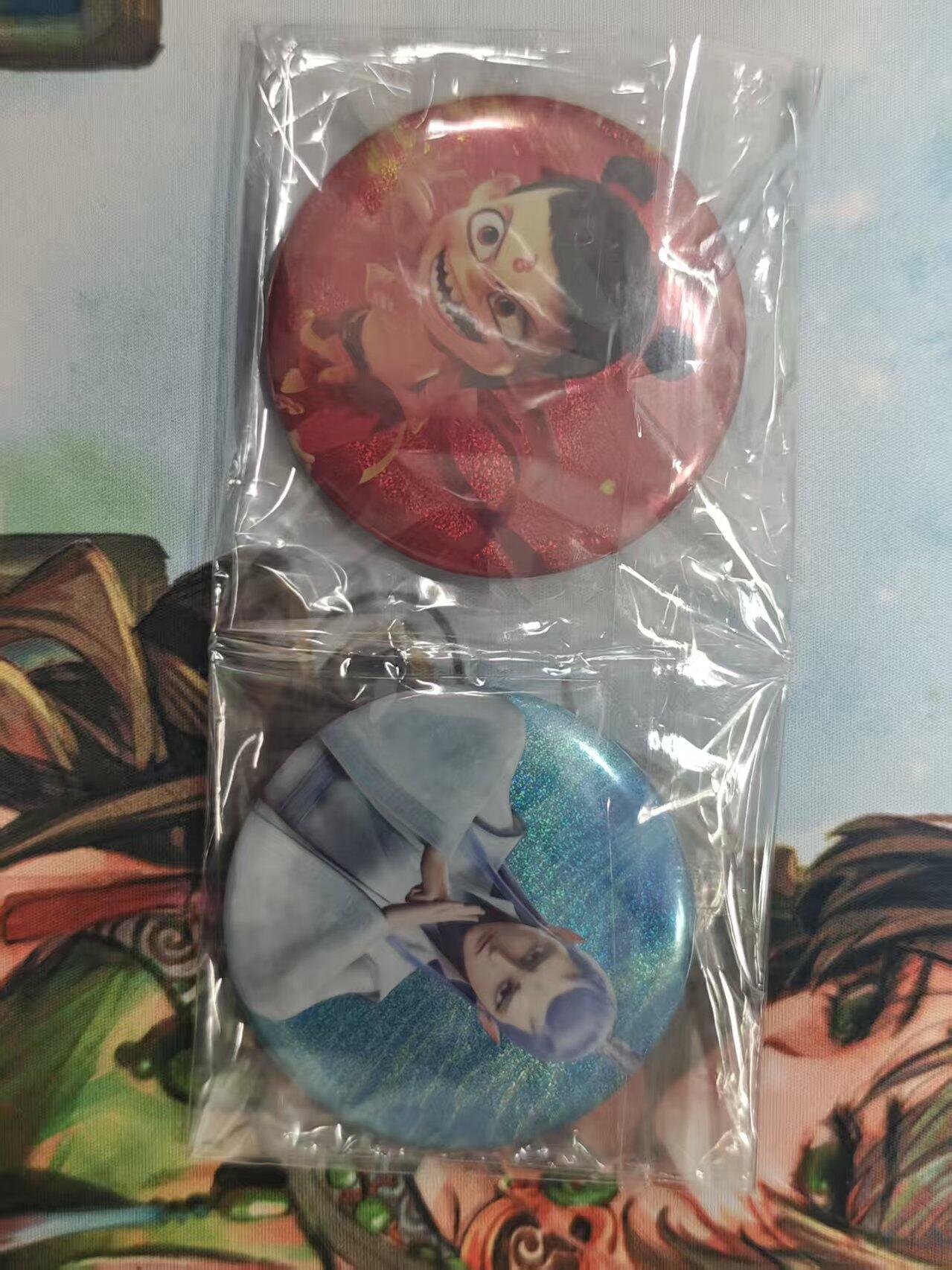 寸草不生拍卖 第十七期  哪吒吧唧2个