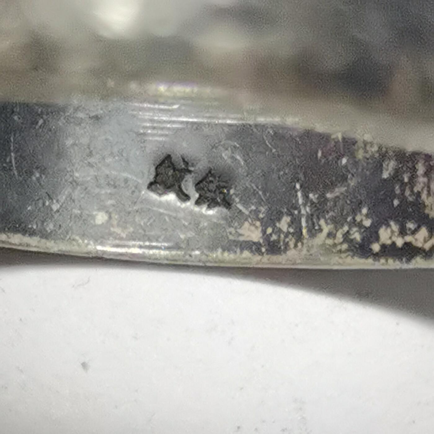 杂件专场91期 清末民国纹银款戒指