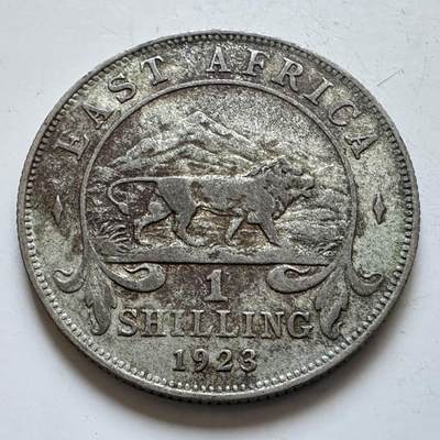 🌹外币初藏🌹🐯2025年第147场  每周二四六晚8️⃣点 接代拍 - 英属东非1923年1先令银币