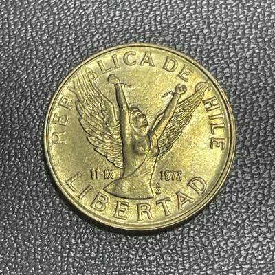 回流1228 - 智利1989年5比索 纪念1973年9月11日智利政局变动