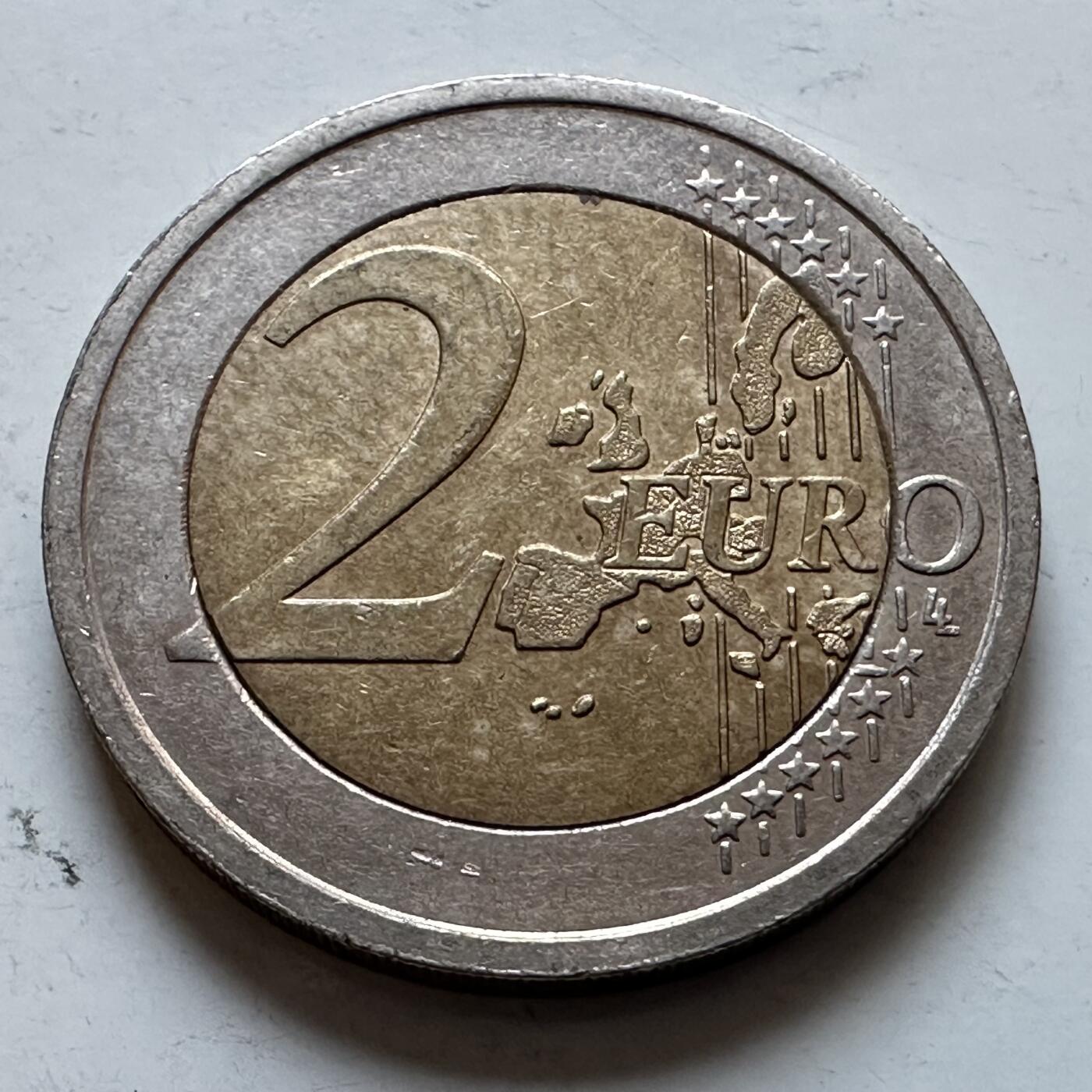 🌹外币初藏🌹🐯2025年第147场  每周二四六晚8️⃣点 接代拍 意大利2005年2欧元