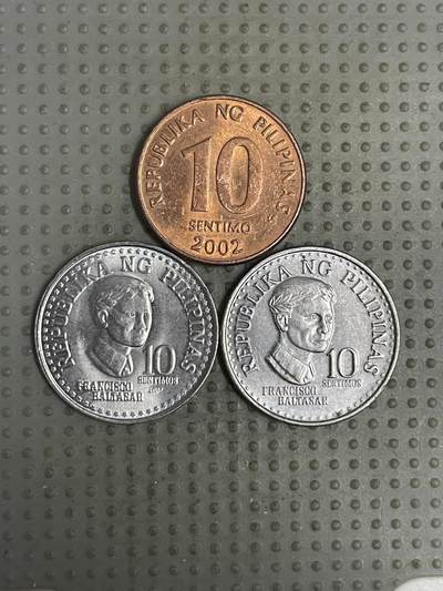 2025年第149场各国散币拍卖（总第149场） - 菲律宾10分3枚