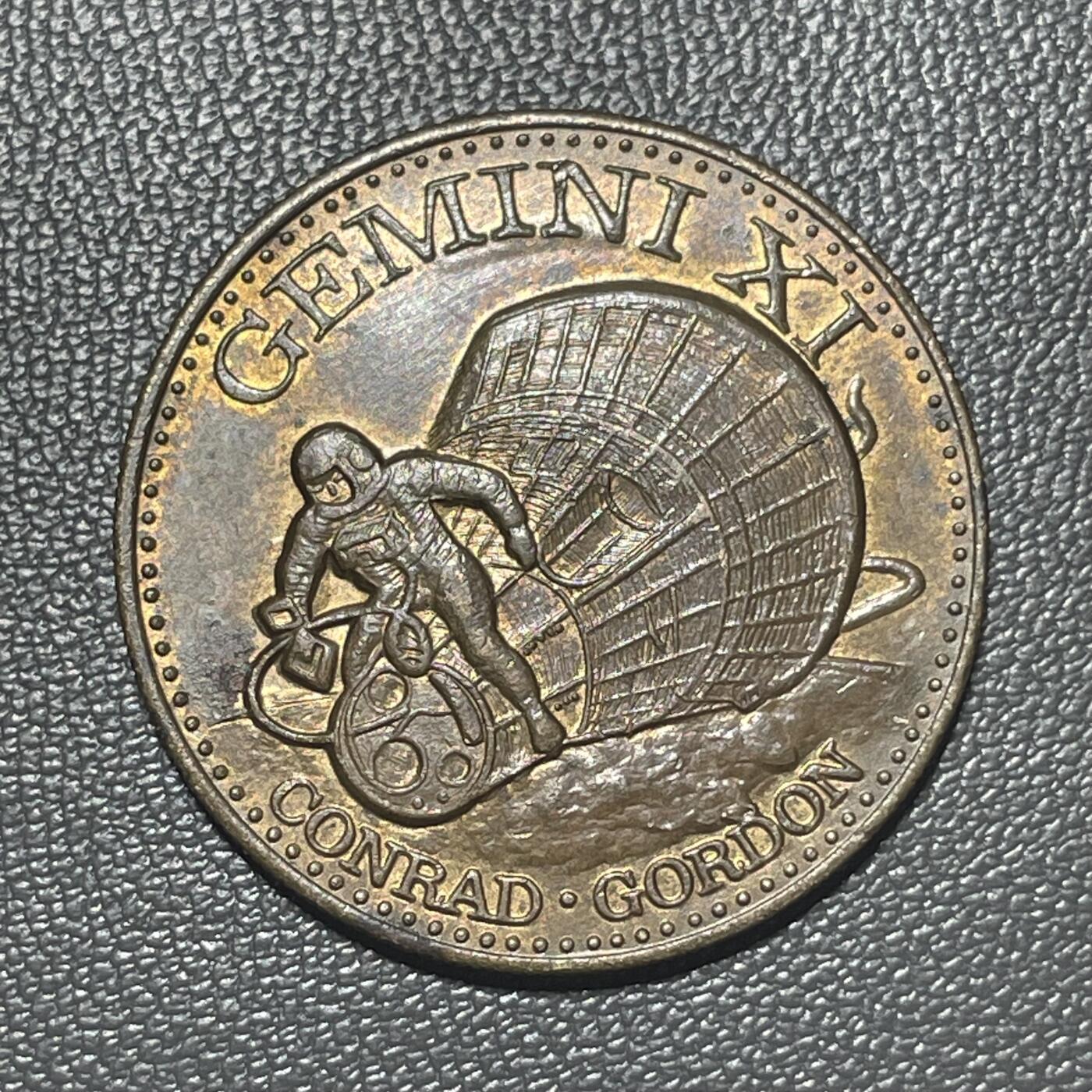 回流1228 美国1966年NASA双子座11号（Gemini XI）任务纪念章