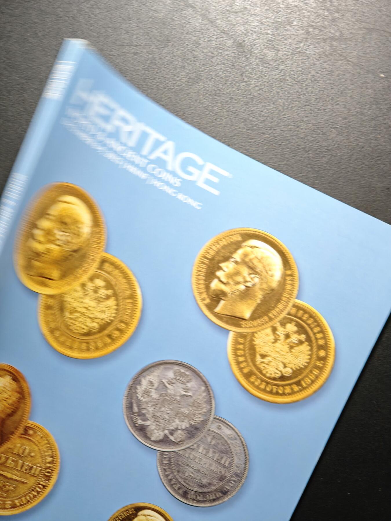 【德藏】世界币章拍卖第159期(元旦专场拍卖) 3本一组 HA海瑞得拍卖目录 全彩铜板纸印刷 全书约218+页，47+页，94+页