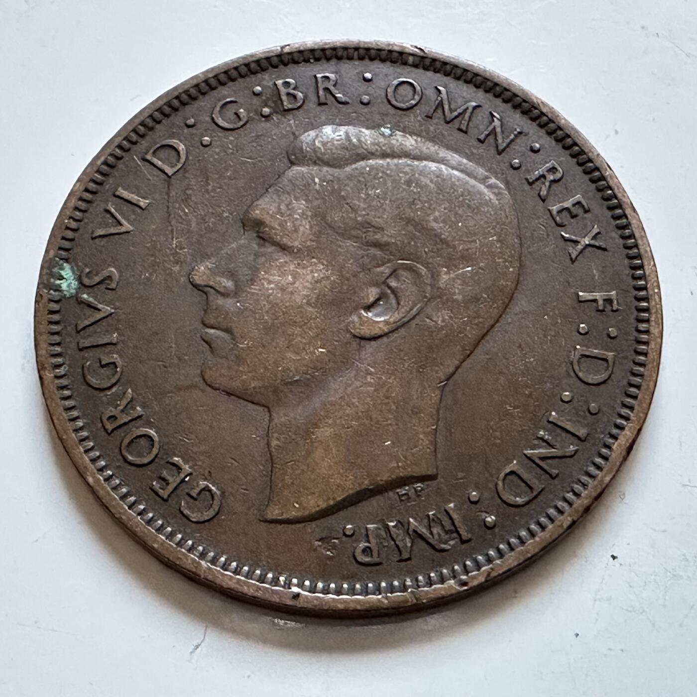 🌹外币初藏🌹🐯2025年第147场  每周二四六晚8️⃣点 接代拍 英国1939年一便士