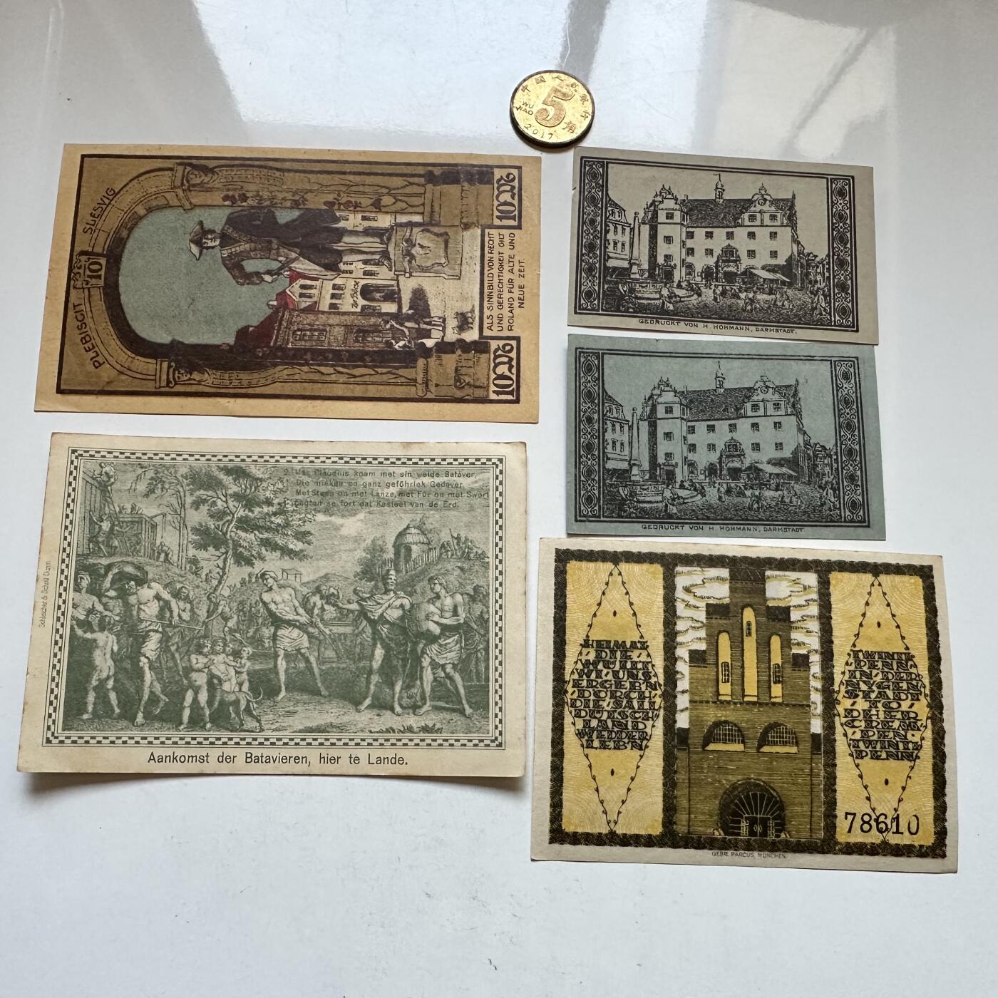 🌹外币初藏🌹🐯2025年第147场  每周二四六晚8️⃣点 接代拍 德国一战时期紧急币—6