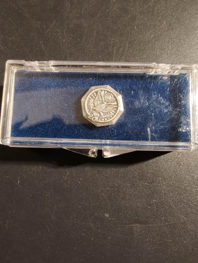 老王徽章第172期 - 美国联邦政府20周年服务证章    原盒