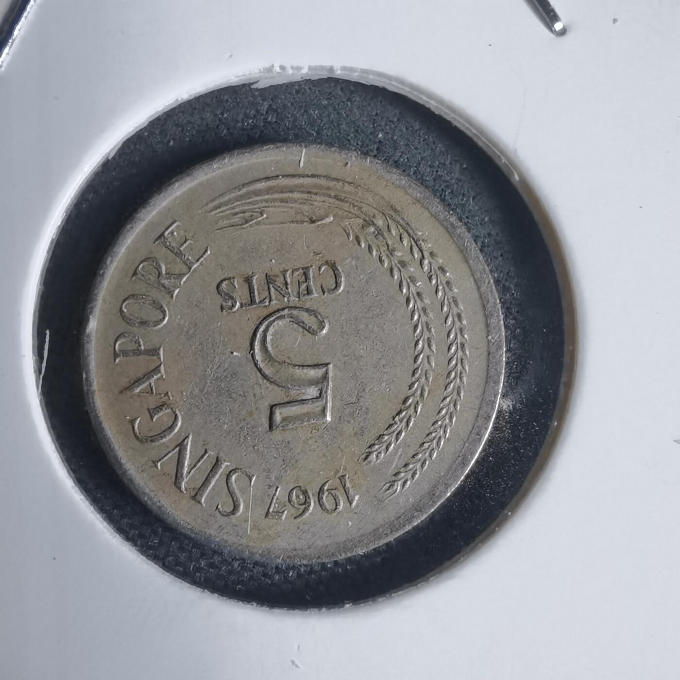 沼泽如烟--第949场 新加坡1967年五分