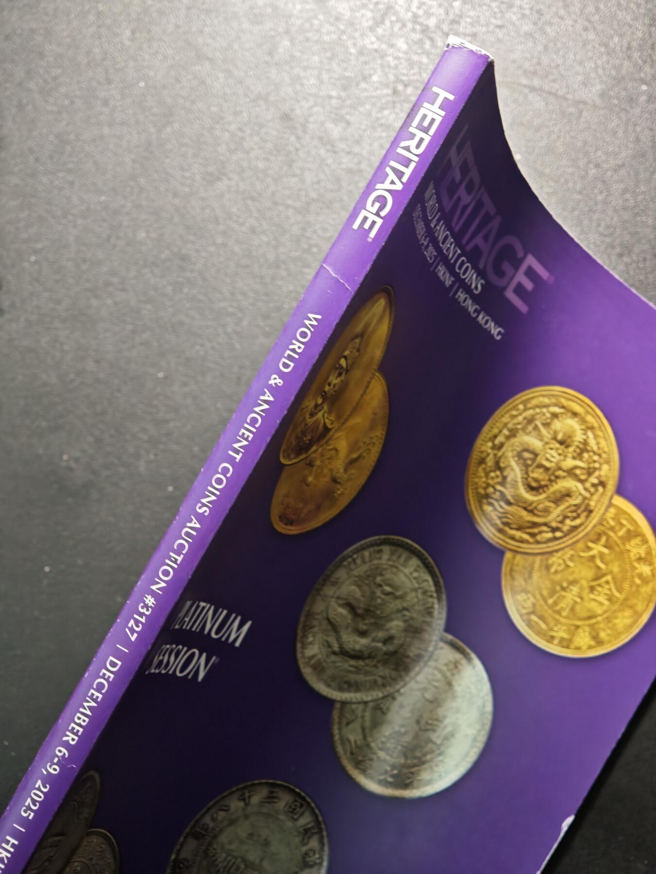 【德藏】世界币章拍卖第159期(元旦专场拍卖) 3本一组 HA海瑞得拍卖目录 全彩铜板纸印刷 全书约218+页，47+页，94+页