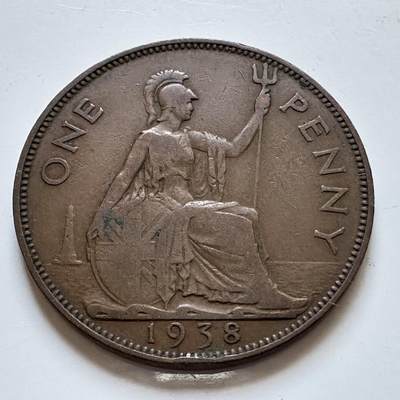 🌹外币初藏🌹🐯2025年第147场  每周二四六晚8️⃣点 接代拍 - 英国1938年一便士 c