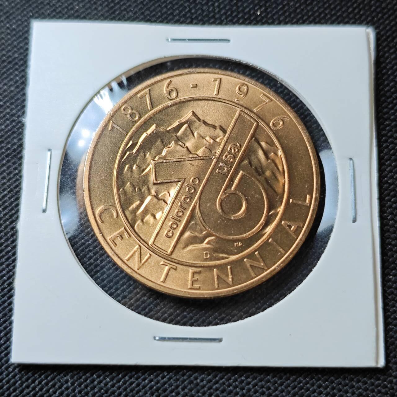 KK钱币收藏小铺 《套币 好品/批量散币专场》  2月预留时间 周末发货  1976美国造币厂纪念铜章