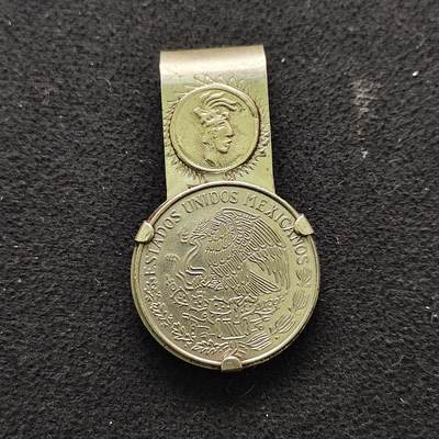 【全场包邮】纯粹捡漏拍490场（免费代拍第27场） - 【纪念章】墨西哥印第安人头像夹子纪念章