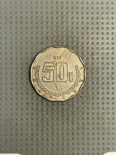 2025年第150场各国散币拍卖（总第150场） - 墨西哥1995年50分