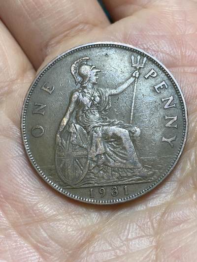 2026年第一场(总第一百七十场）外国好品散币场(免佣金) - 英国🇬🇧1931年1便士(乔治五世第三版)