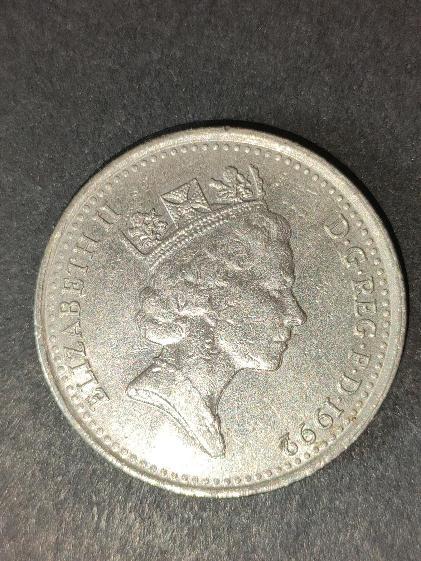 猩哥外币小铺➨【第214场】 10便士