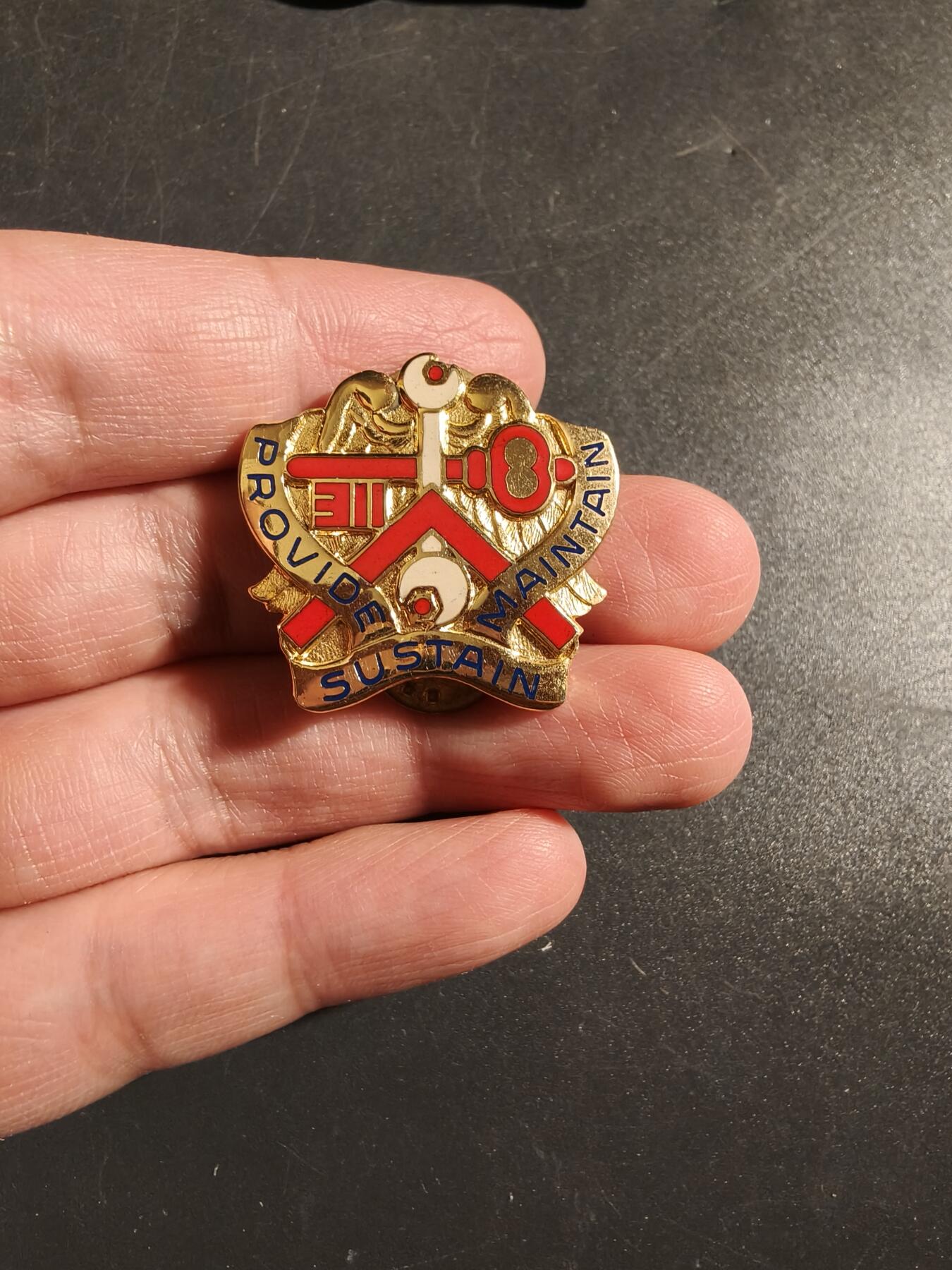 老王徽章第172期 美国陆军第311保障司令部证章