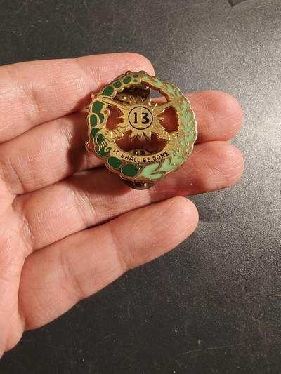 老王徽章第172期 - 美国陆军第13骑兵团证章