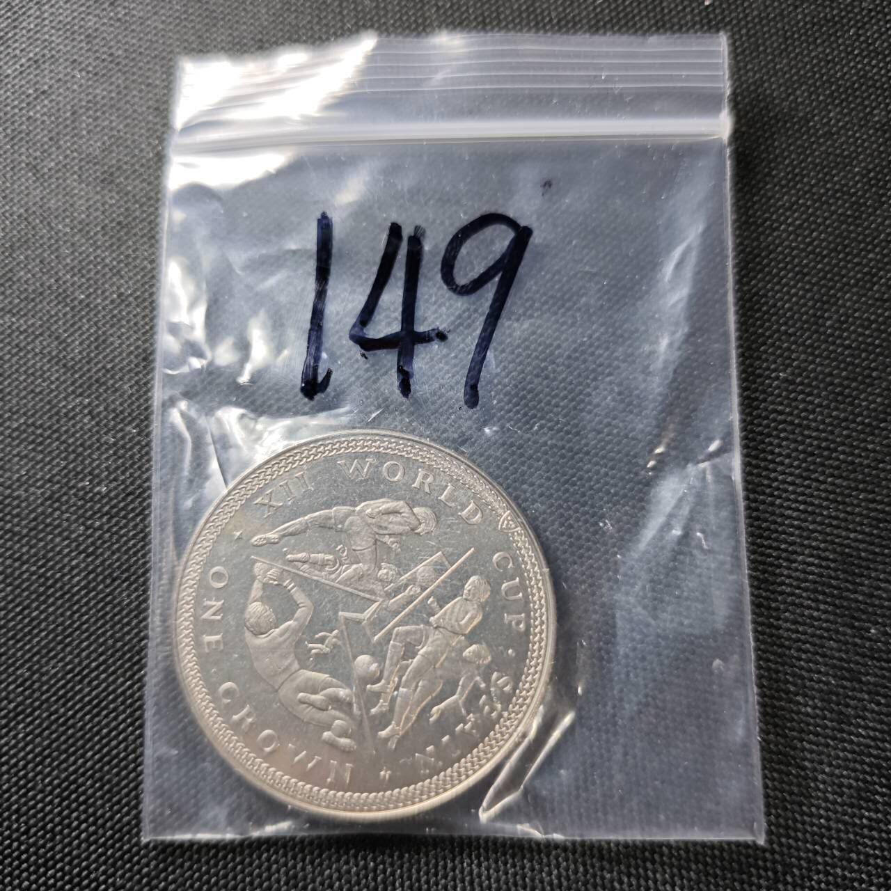 KK钱币收藏小铺 《套币 好品/批量散币专场》  2月预留时间 周末发货  1982马恩岛1克朗形纪念币