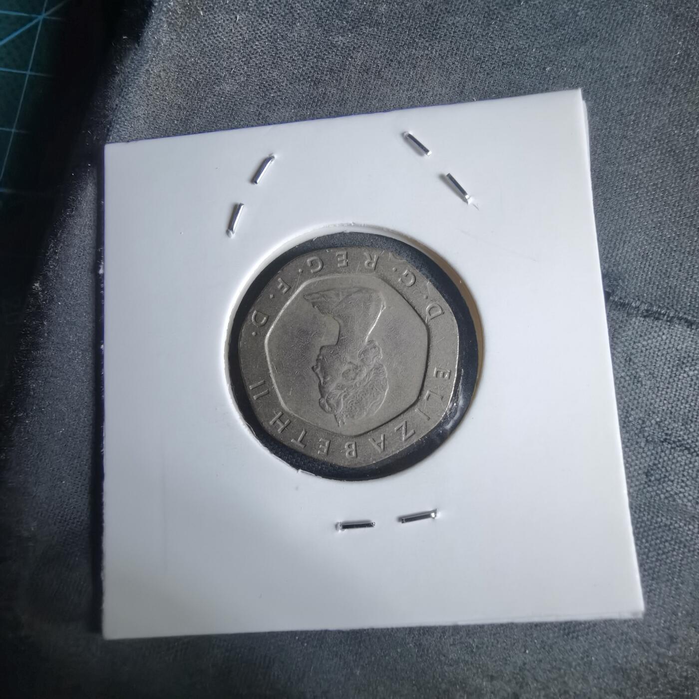 沼泽如烟--第949场 英国1982年20便士