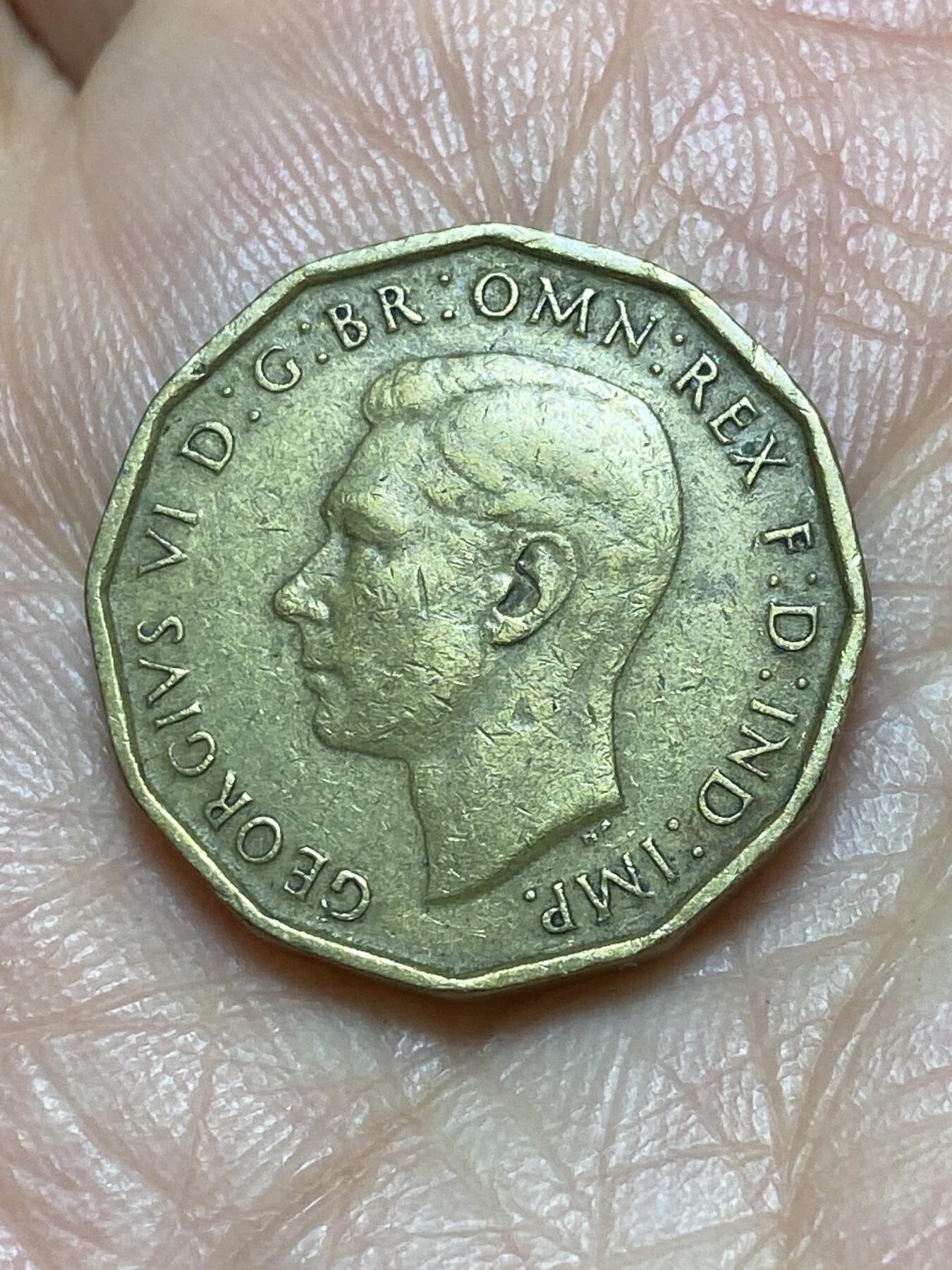 2026年第一场(总第一百七十场）外国好品散币场(免佣金) 英国🇬🇧1948年3便士(乔治六世第一版，关门年)