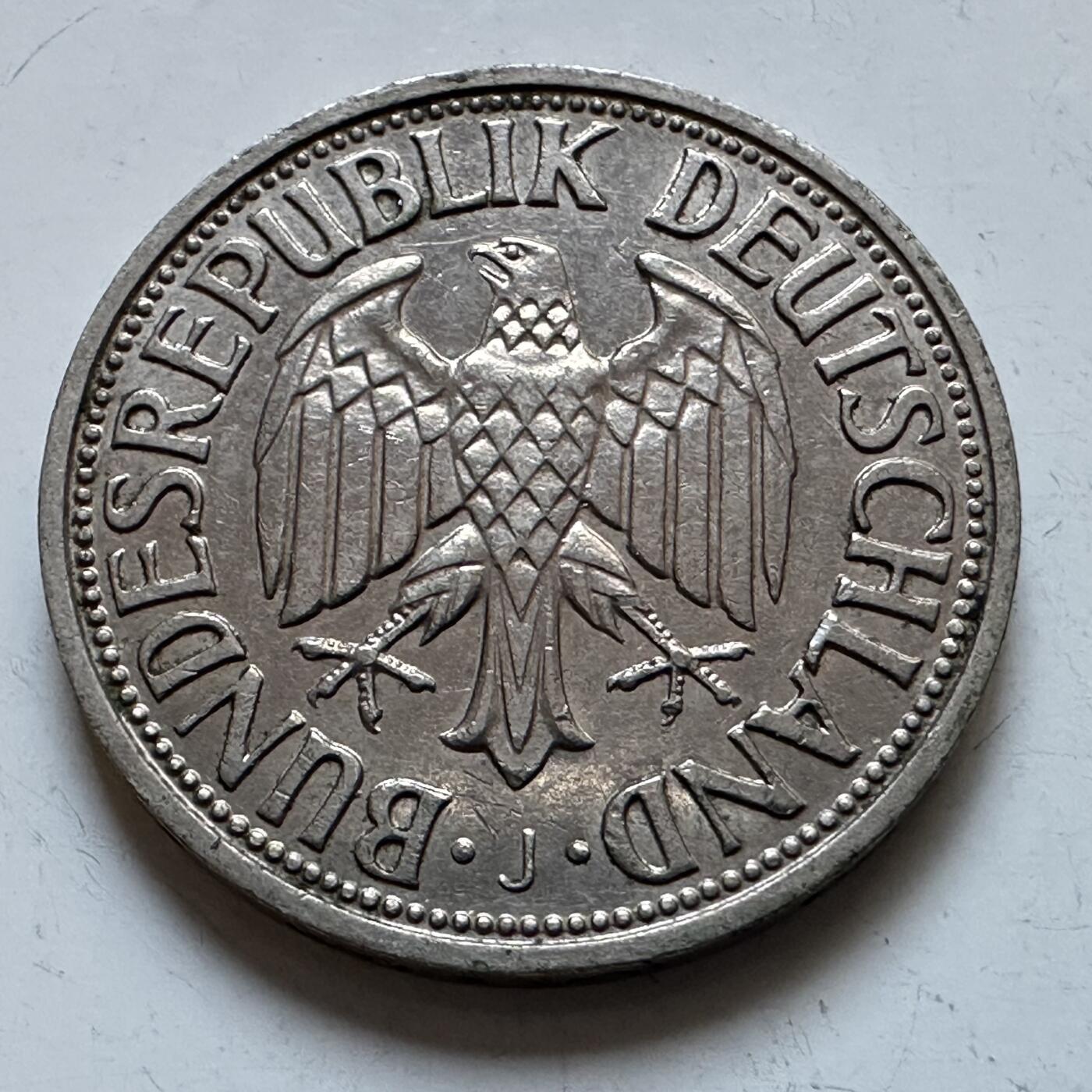 🌹外币初藏🌹🐯2025年第147场  每周二四六晚8️⃣点 接代拍 德国1955年一马克