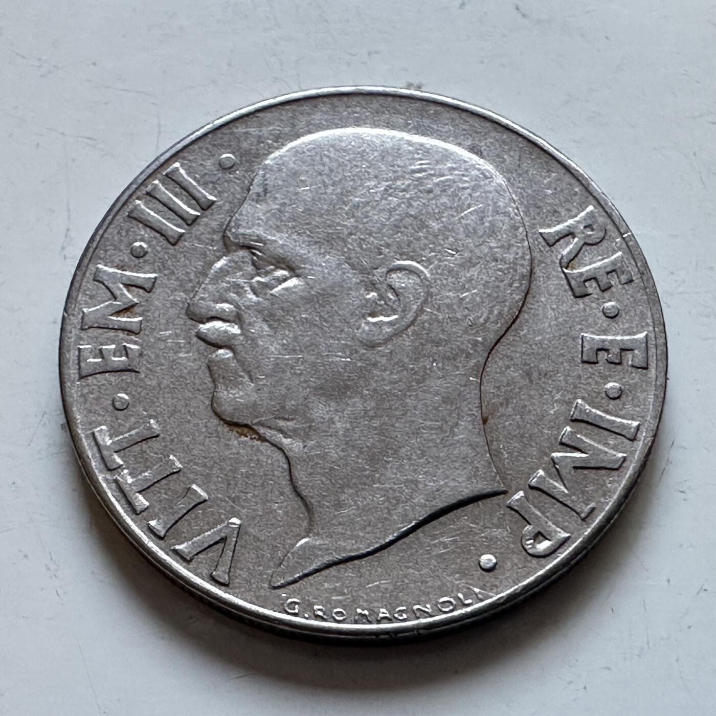 🌹外币初藏🌹🐯2025年第147场  每周二四六晚8️⃣点 接代拍 意大利1940年20分