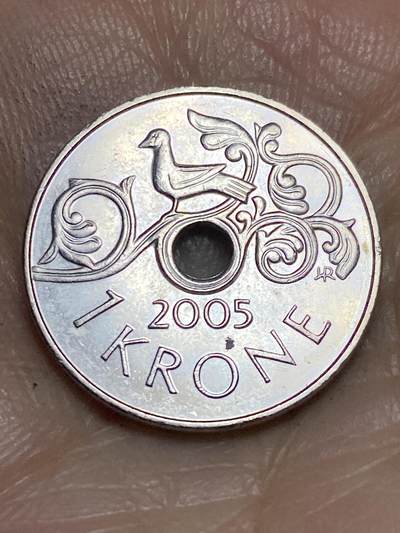 2026年第一场(总第一百七十场）外国好品散币场(免佣金) - 挪威🇳🇴2005年1克朗(哈拉尔五世第二版)