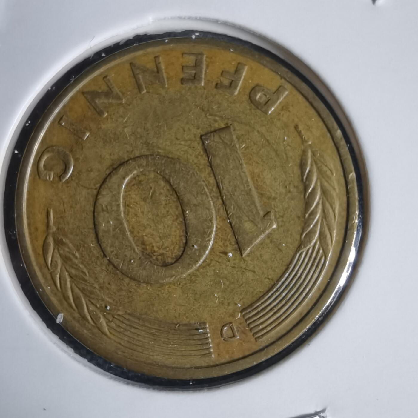 沼泽如烟--第949场 德国1980年10芬尼