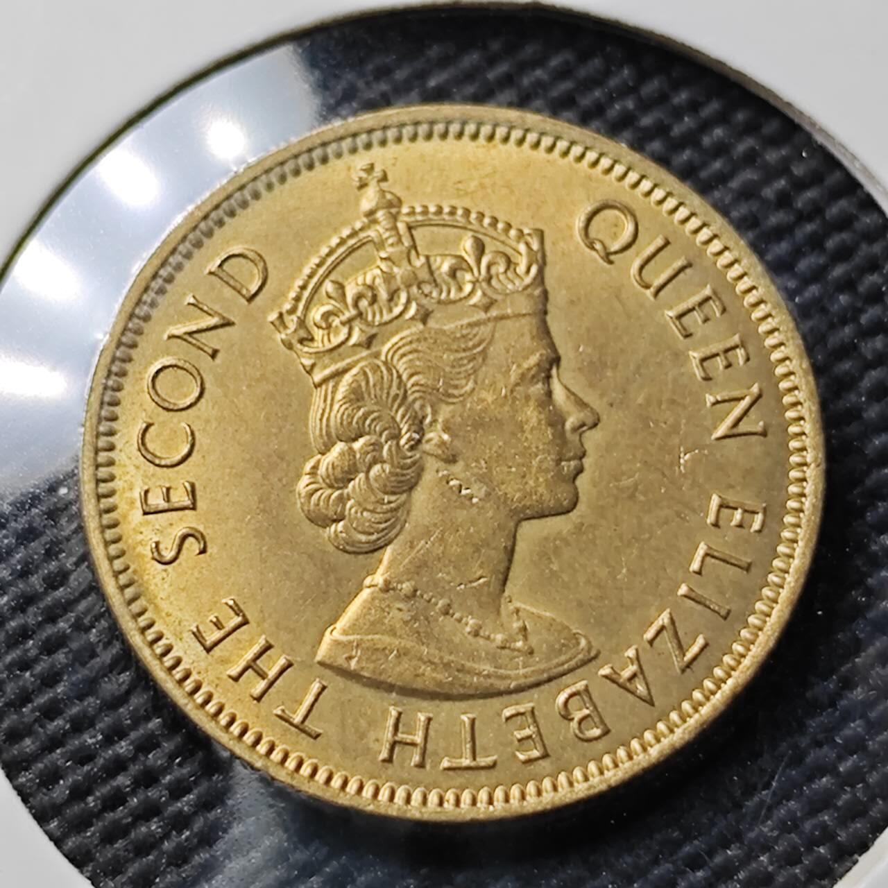 KK钱币收藏小铺 《套币 好品/批量散币专场》  2月预留时间 周末发货  1971香港一毫铜币好品