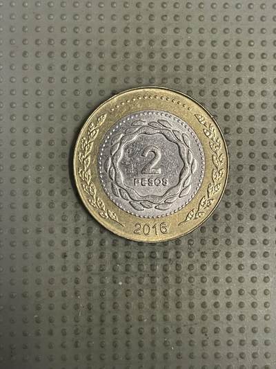2025年第150场各国散币拍卖（总第150场） - 阿根廷2016年2比索
