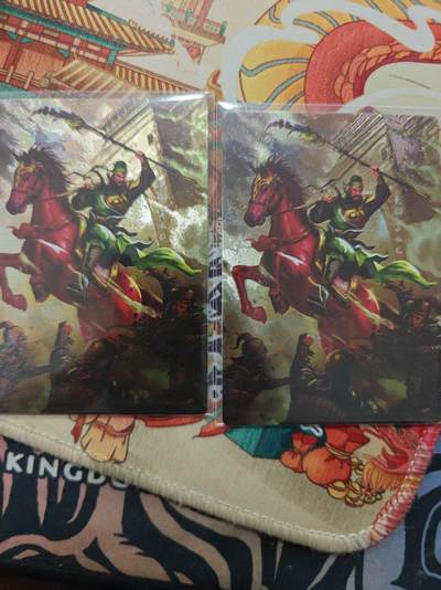 寸草不生拍卖 第十七期  - 三国英雄传 特卡关羽 粗闪2张