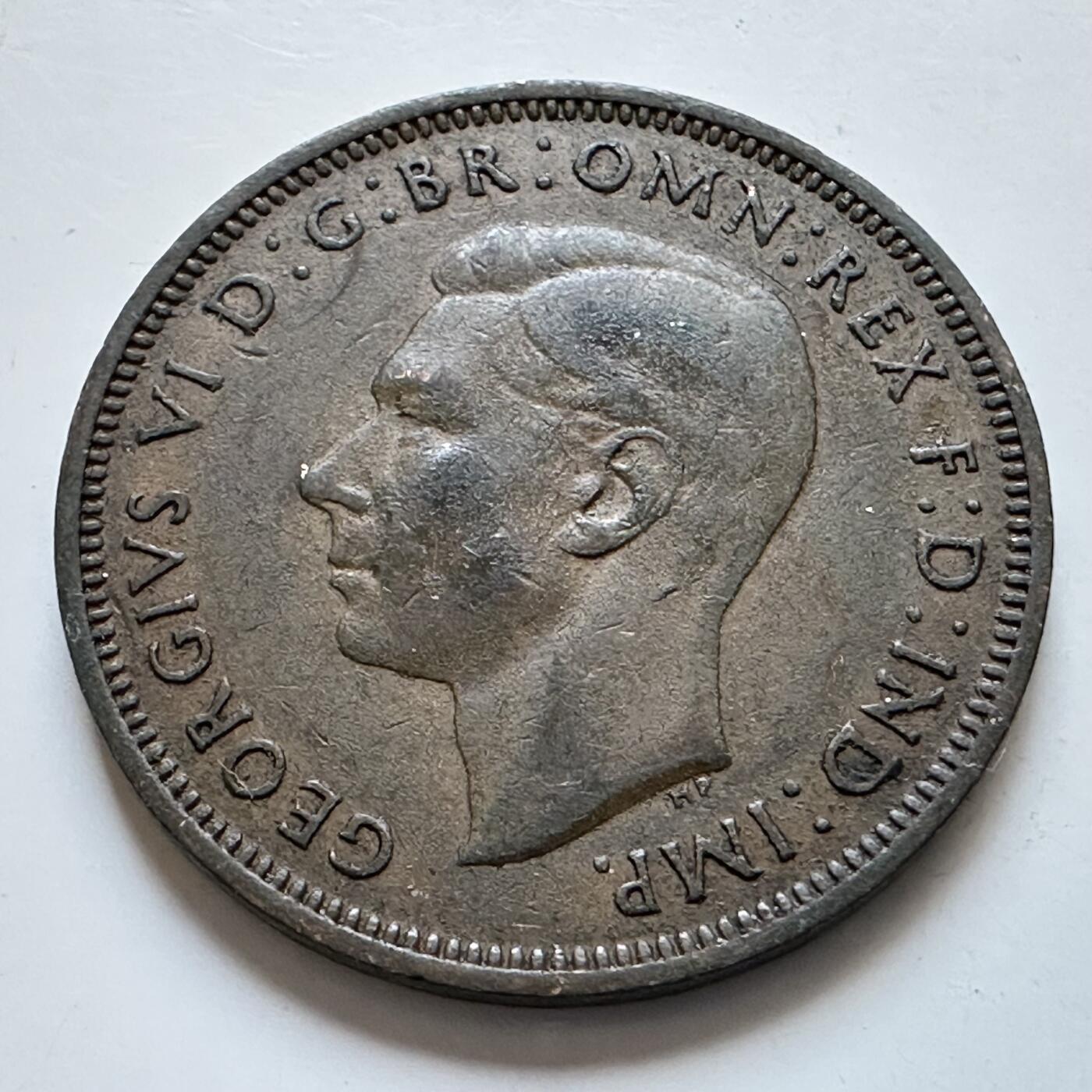 🌹外币初藏🌹🐯2025年第147场  每周二四六晚8️⃣点 接代拍 英国1943年半便士