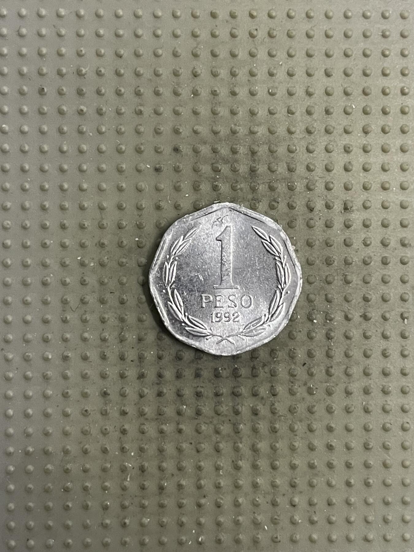 2025年第150场各国散币拍卖（总第150场） 智利1992年1比索