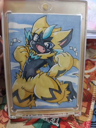 寸草不生拍卖 第十七期  - 手绘 比卡丘