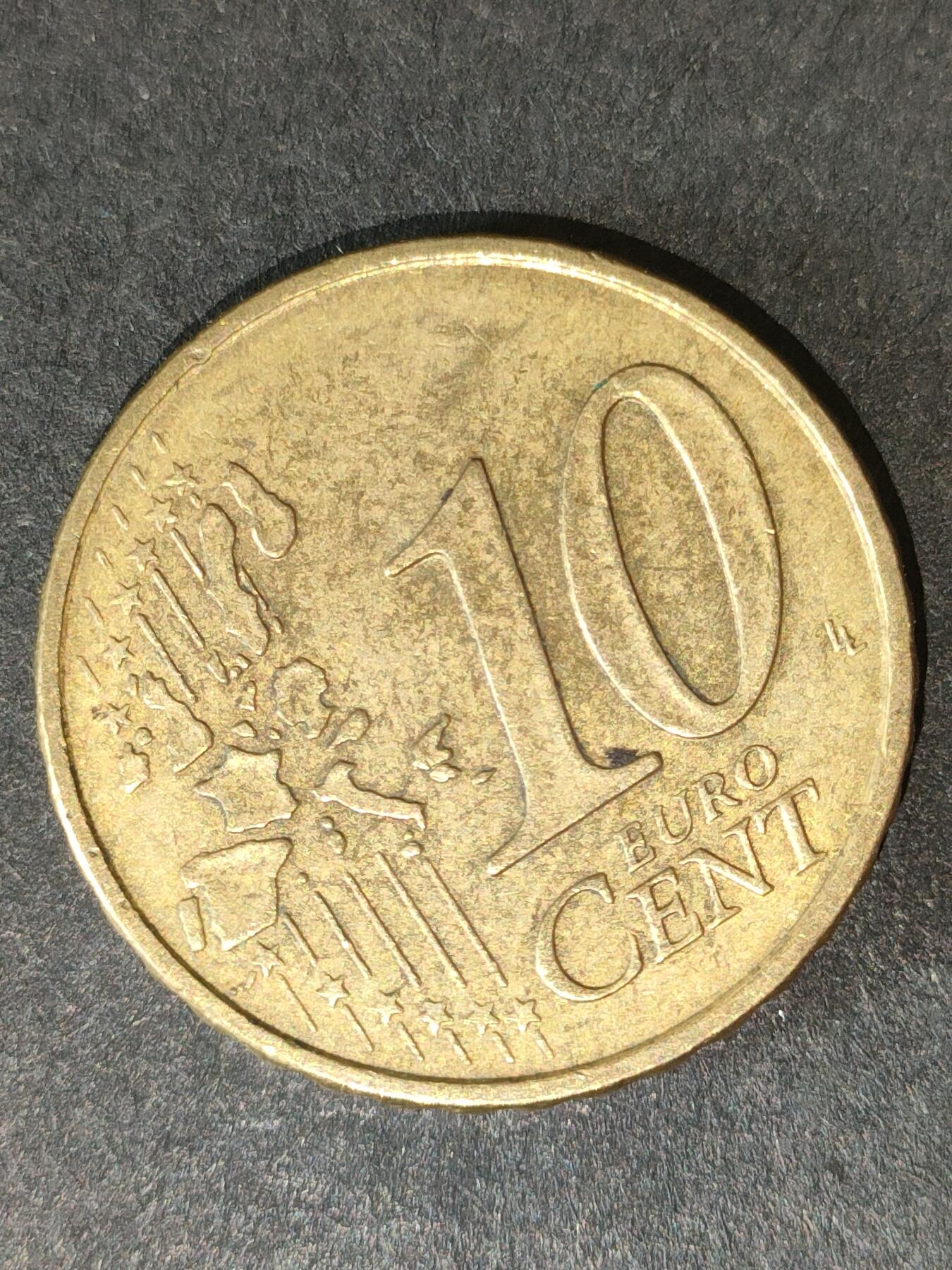 猩哥外币小铺➨【第214场】 10欧分