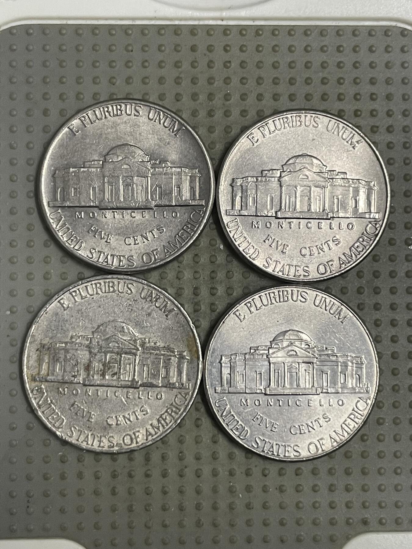 2025年第150场各国散币拍卖（总第150场） 美国5美分4枚