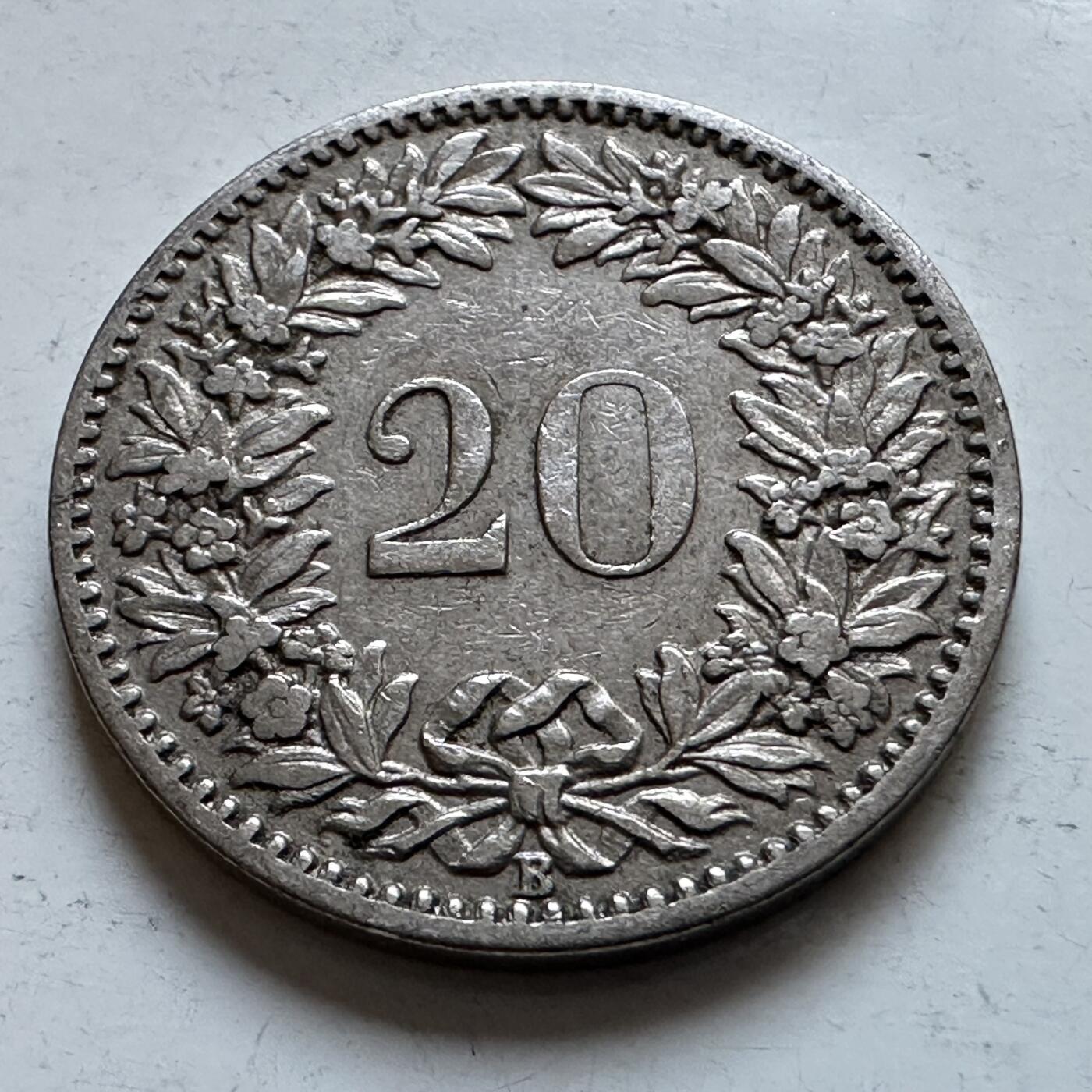 🌹外币初藏🌹🐯2025年第147场  每周二四六晚8️⃣点 接代拍 瑞士1903年20分